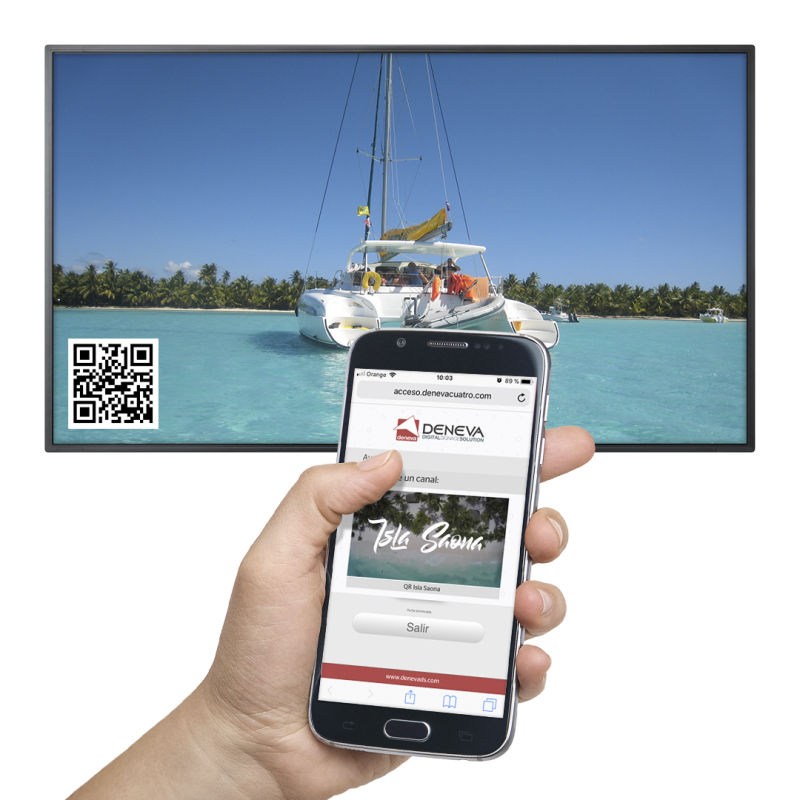 DENEVA QR Control Aplicación de DENEVA para Smartphones