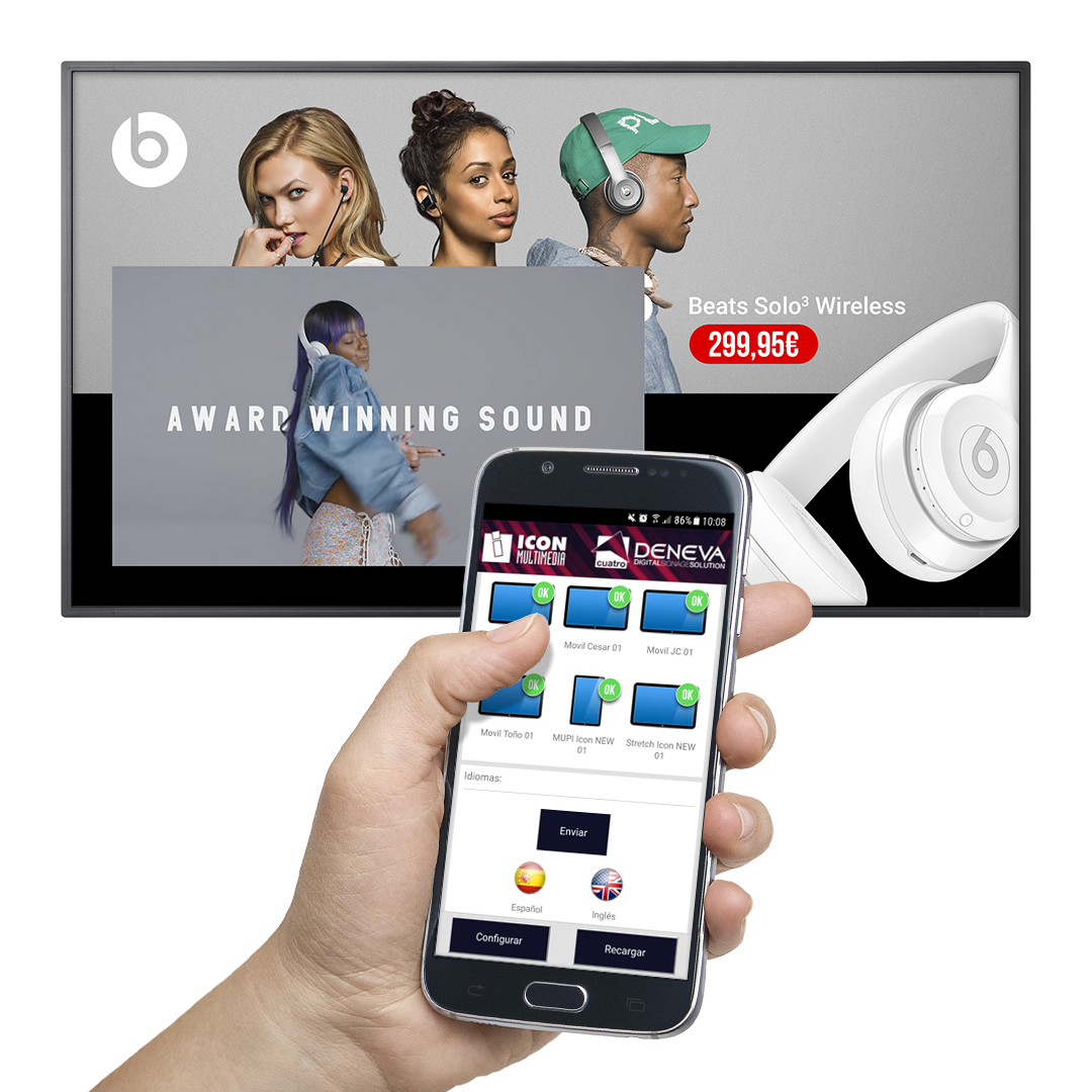 DENEVA Remote Control Aplicación de DENEVA para Smartphones