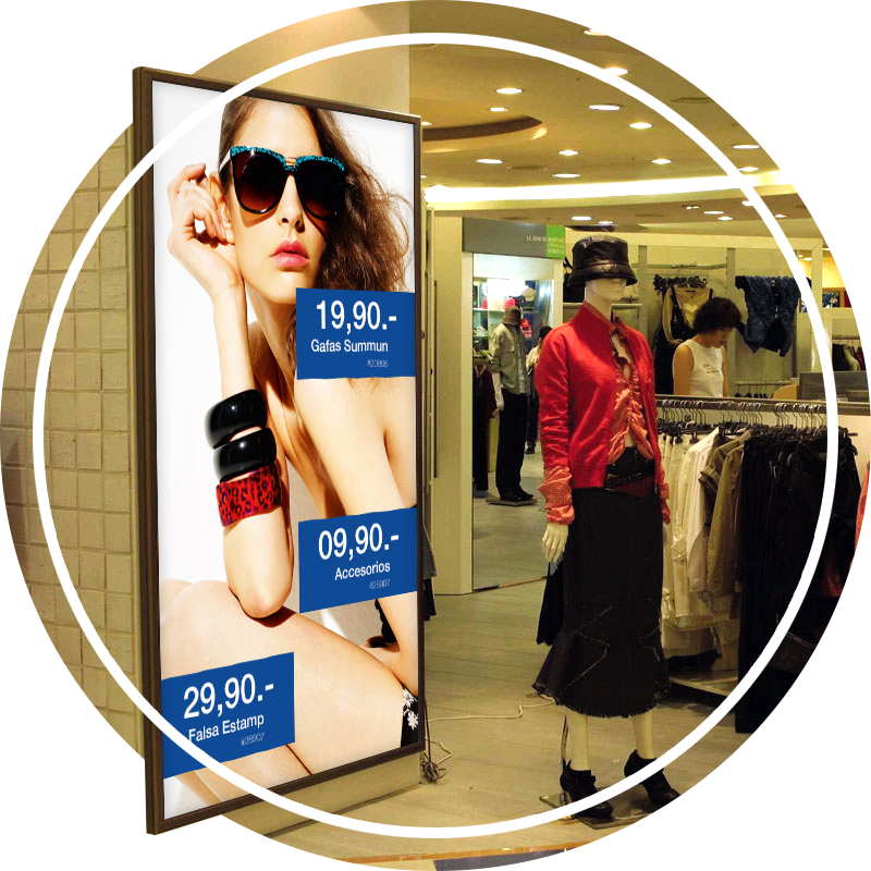 Multi-format Digital Signage