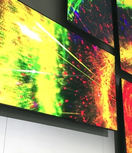Digital Signage » Anamorphic Video Wall by DENEVA